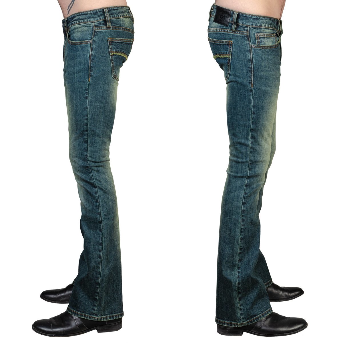 Herren Hose (Jeans) WORNSTAR - Hellraiser - Jahrgang Blau 34