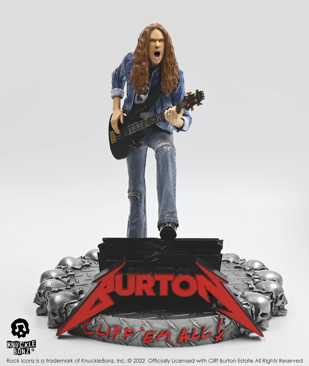 Figur Cliff Burton - Rock Iconz - Cliff 'Em All