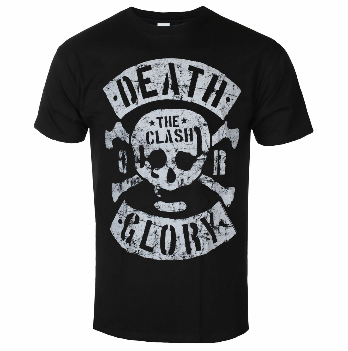 Herren T-Shirt Clash - Death Or Glory - SCHWARZ - ROCK OFF S