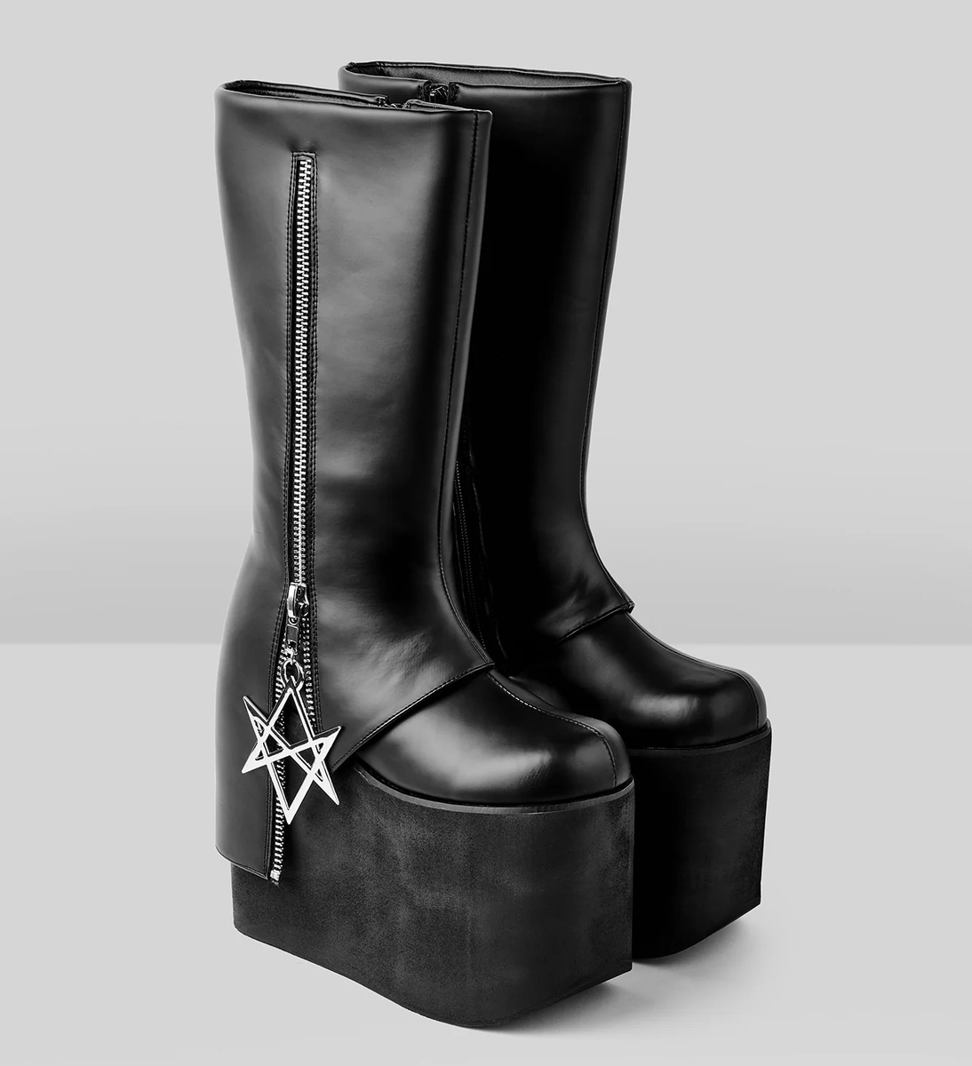 KILLSTAR - Damenstiefel - Hexraider - Schwarz 42