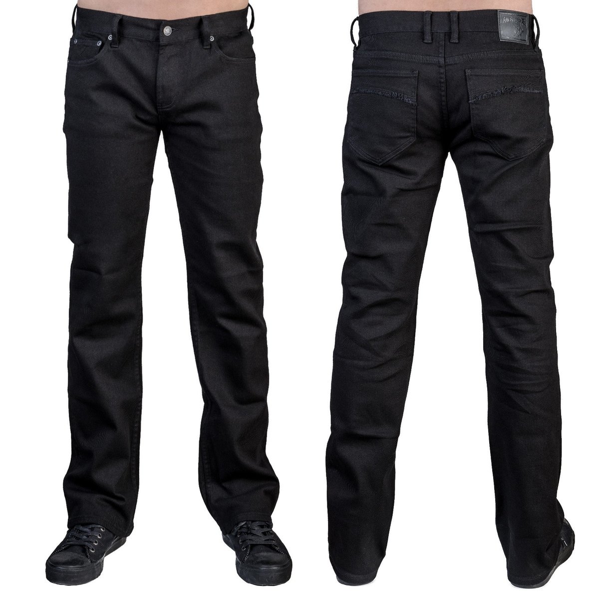 Herren Hose Jeans WORNSTAR - Essentials - Wegbereiter Schwarz Denim 28