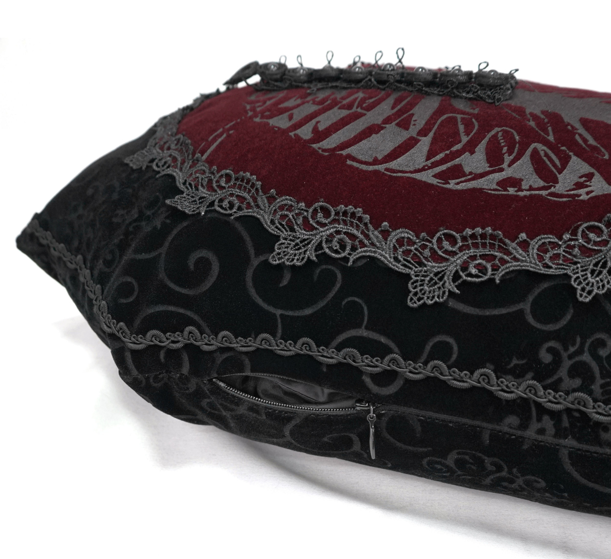 Kissen DEVIL FASHION - Skeleton Printing Coffin