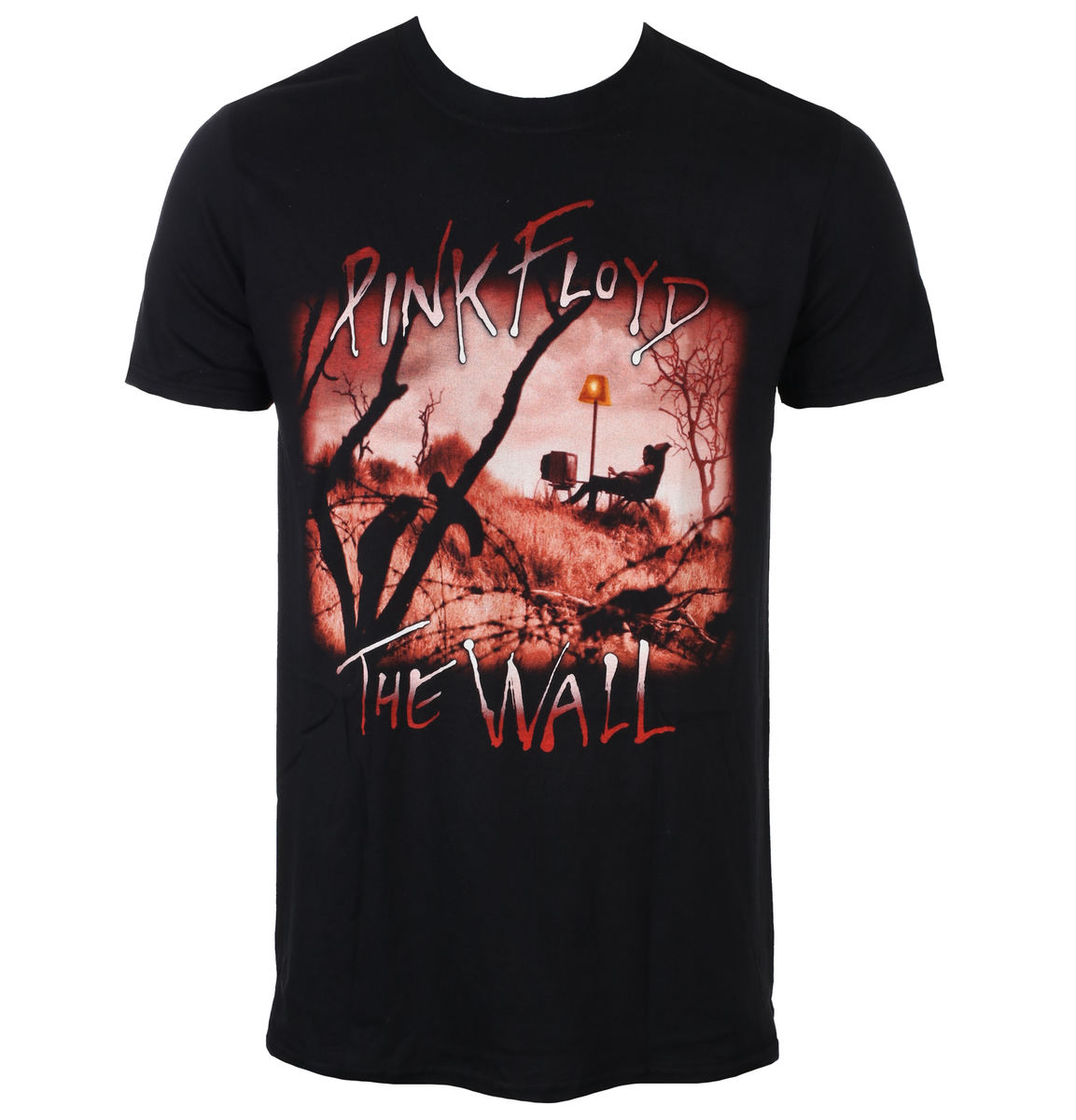 Herren T-Shirt Metal Pink Floyd - The Wall Meadow - ROCK OFF XXL